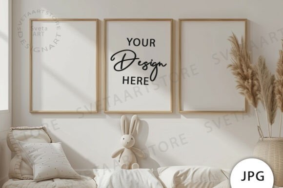 Download Frames Mockup, Baby Room Mockup JPG - Room mockup Collection