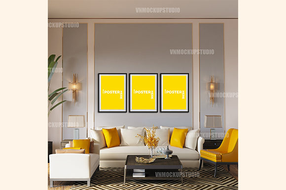 Download Living Room Mockup, Interior Mock-Up - Room mockup Collection