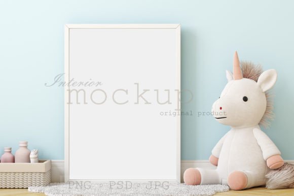 Download Kids Room Mockup Interior - 1717 - Room mockup Collection