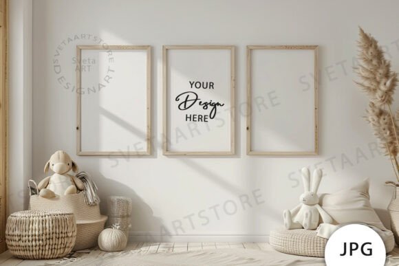 Download Frames Mockup, Baby Room Mockup JPG - Room mockup Collection