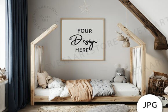 Download Frames Mockup, Baby Room Mockup JPG - Room mockup Collection