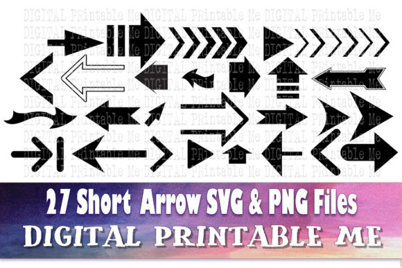 Download Short Arrow&nbsp;Clip Art Bundle&nbsp; - Premium Bundle