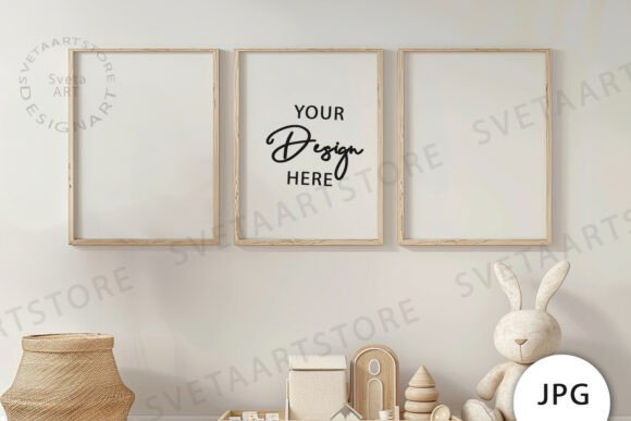 Download Frames Mockup, Baby Room Mockup JPG - Room mockup Collection