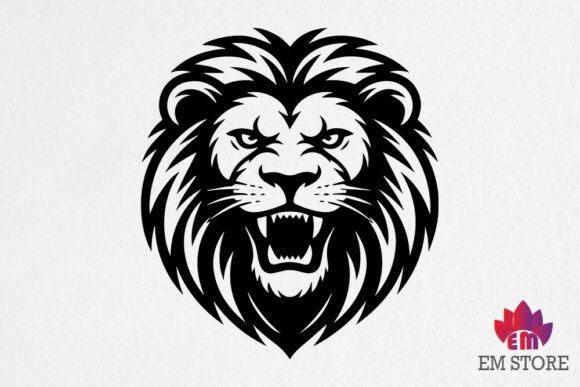 Download Roaring Lion Head SVG Lion Svg, Lion PNG - Roaring lion head svg Collection