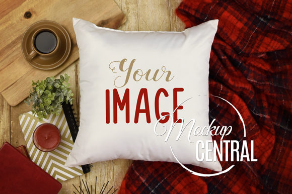 Download Cozy Living Room Mockup Pillow Photo - Room mockup Collection