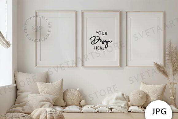 Download Frames Mockup, Baby Room Mockup JPG - Room mockup Collection