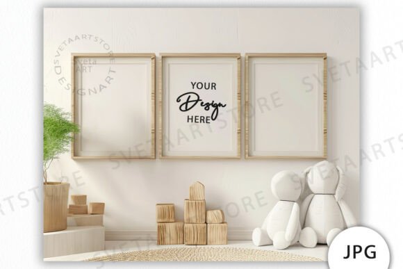 Download Frames Mockup, Baby Room Mockup JPG - Room mockup Collection