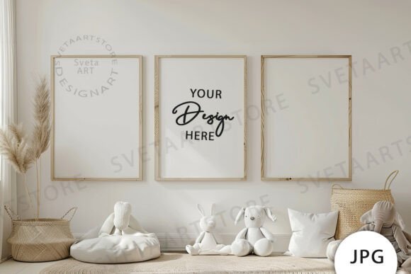 Download Frames Mockup, Baby Room Mockup JPG - Room mockup Collection