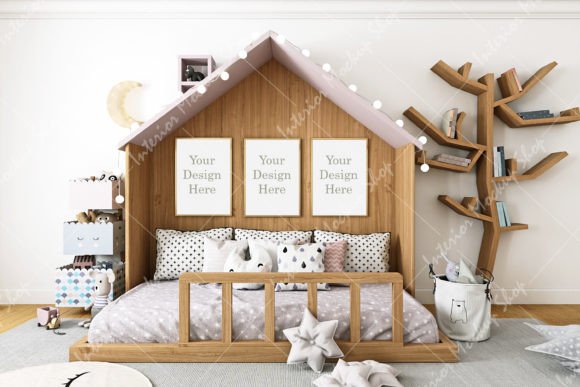 Download Kids Room Mockup - 341 - Room mockup Collection
